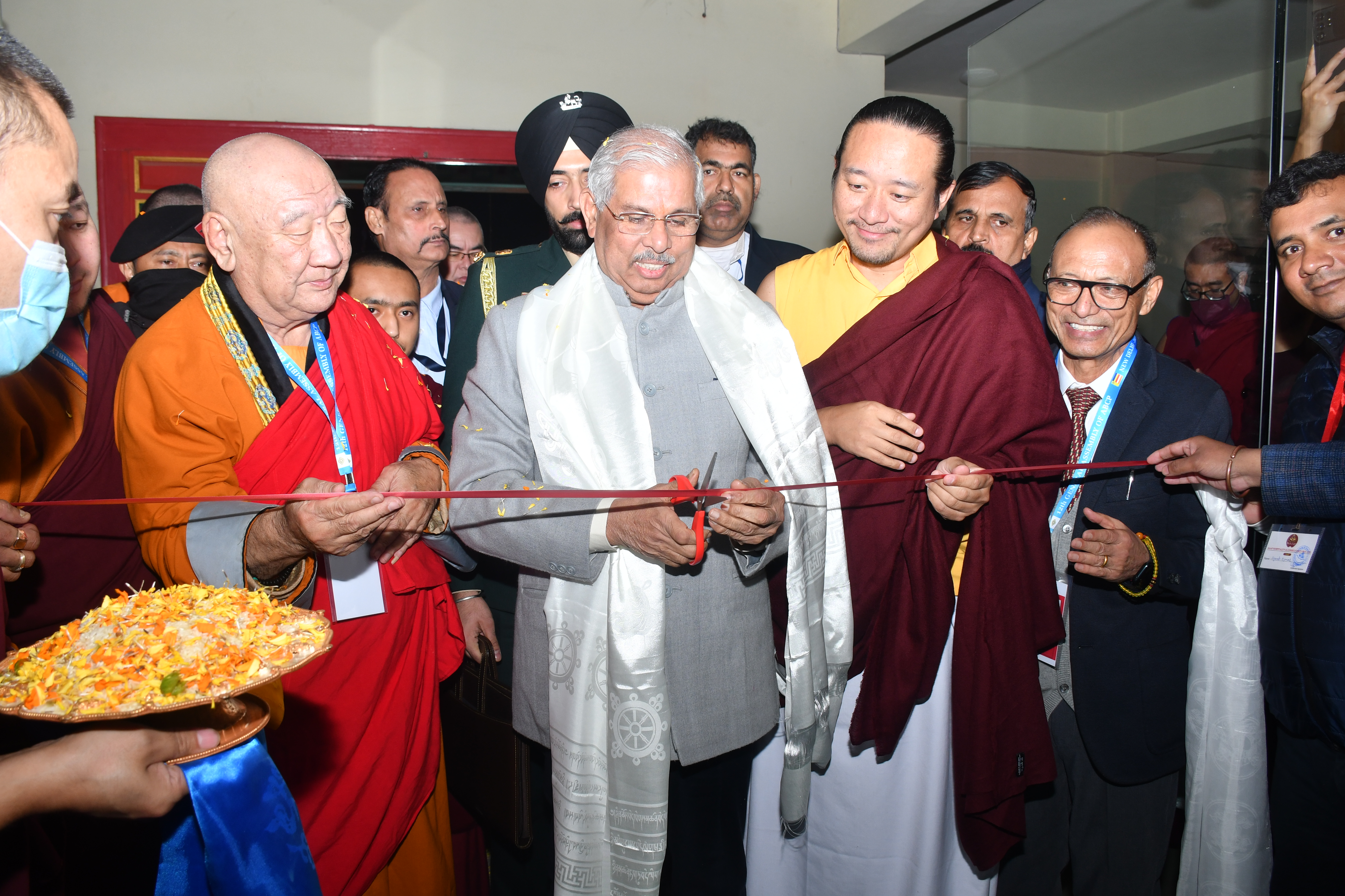 Bihar-Sakya opening the regional corodination center, Bodh Gaya